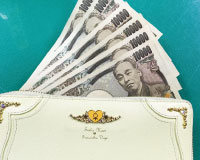 本日の所持金(お仕事後)60,000円