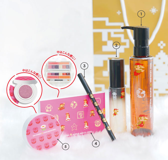 A.SHU UEMURA ☆ SUPER MARIO BROS. 2017 HOLIDAY COLLECTION