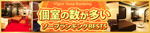 個室の数が多いソープランキングBEST5