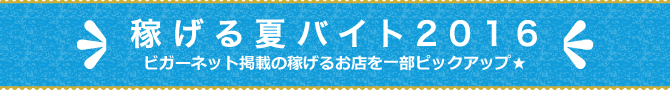 稼げる夏バイト2016